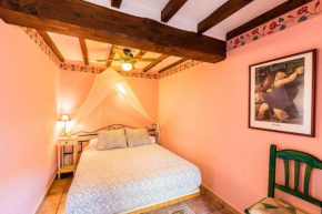 Cozy apartment in Robledillo de Gata, 45 m² with garden view